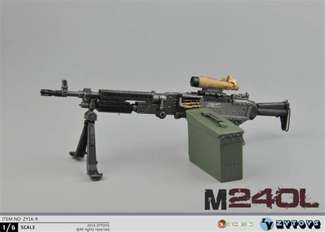 Zy Toys Zy16 09 16 M240l Machine Gun