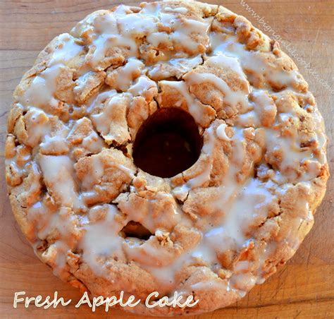 This is the only paula deen recipe i've ever made and every year i do, i think, really? Big Rigs 'n Lil' Cookies: Fresh Apple Cake with Honey Glaze