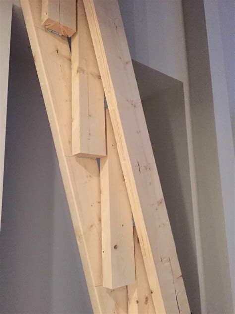 Cool Folding Stairs I Designed Diy Staircase Loft Stairs House Stairs