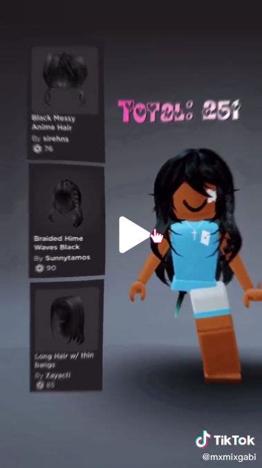 hair combo quality is trash lol in 2021 | Cool avatars, Roblox shirt