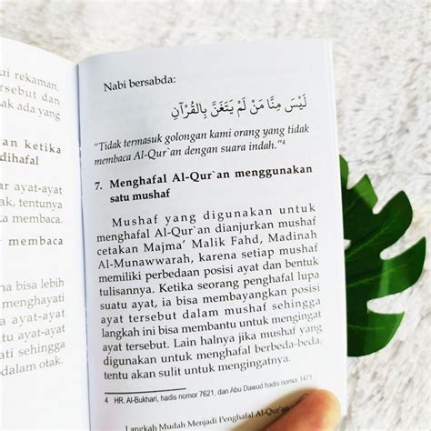 Buku Saku Langkah Mudah Menjadi Penghafal Al Quran Dilengkapi Tips
