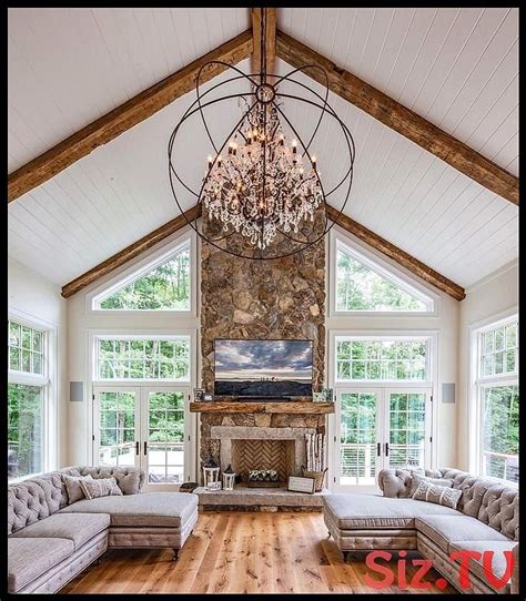 70 The Best Vaulted Ceiling Living Room Design Ideas Trendehouse 32 70