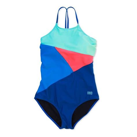 Tween Brooke Geometric One Piece 52 Rad Swim Swimsuits For