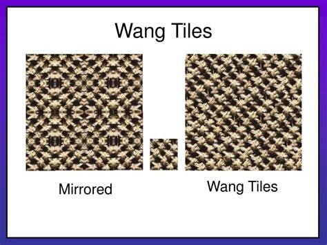 Ppt Wang Tiles For Image And Texture Generation Powerpoint