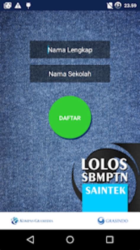 Grasindo Lolos Sbmptn Saintek Para Android Download