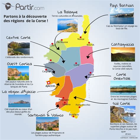 Carte Corse Touristique Vacances Arts Guides Voyages