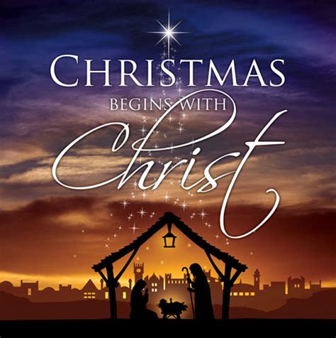 Christmas Begins Christ Banner Church Banners Outreach Marketing