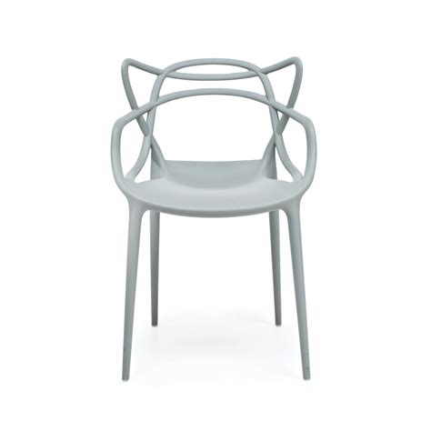 Kartell Gray Masters Chair | Kartell masters chair, Masters chair 