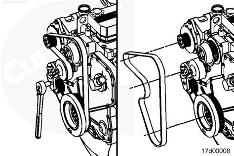 I Need A Serpentine Belt Diagram For A Peterbilt With Cummins L