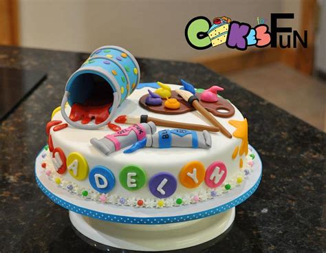 Artist Cake Decorated Cake By Cakes For Fun Cakesdecor