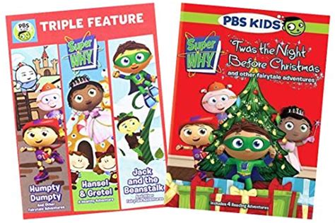 Pbs Super Why 4 Volume Education And Learning Dvd Collection Humpty