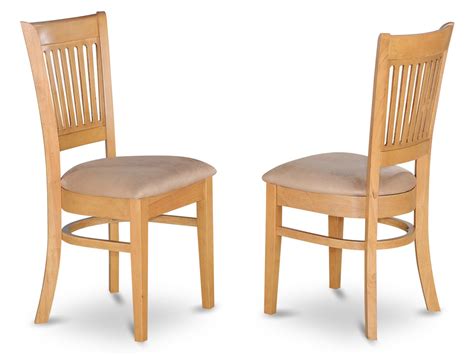 Set Of 2 Vancouver Dining Room Chairs With Wood Or Cushion Seat Seat In