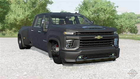 Chevrolet Silverado 3500 Hd Cabine Double 2020〡slammed Pour Farming