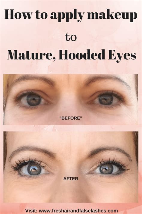 How To Apply Everyday Makeup For Mature Hooded Eyes Tips