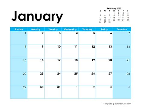 Calendar Labs 2023 Templates Free Get Calendar 2023 Update
