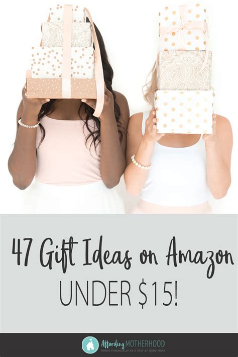 Or, get unique ideas for diy presents. 47 Amazon Gift Ideas for Under $15 - Gifts for Men, Women ...