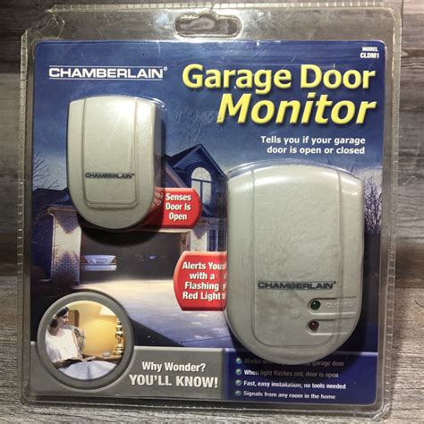 Chamberlain Garage Door Monitor Model CLDM1 Open Close Sensor Alert NEW