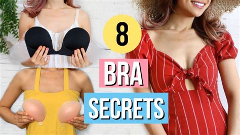 8 Bra Tips Every Girl Must Know ⭐ Best Backless Bras Youtube Bra Hacks Backless Bra Best