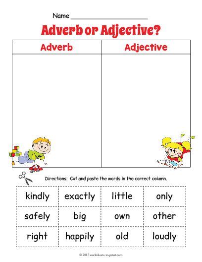 2nd Grade Verbs And Adverbs Worksheet Schematic And Wiring Diagram
