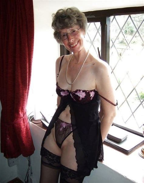 Gilf In Lingerie Granny Lingerie 70 Danko