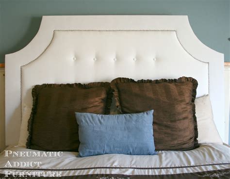 Build A Tufted Headboard With Nail Head Trim Remodelaholic