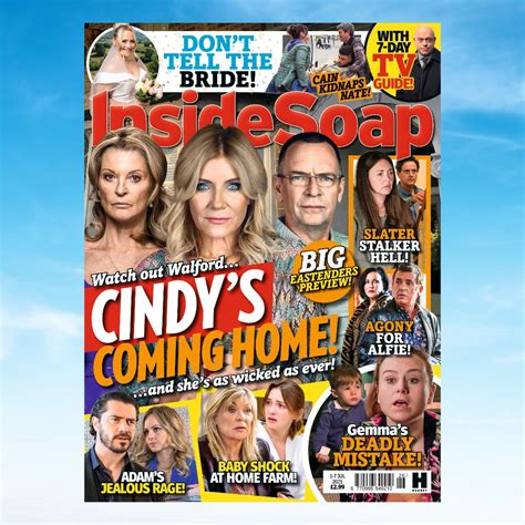 Inside Soap On Twitter Everyone Knows Cindy S Alive In Eastenders But What Happens Next We