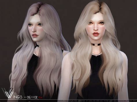 Wingssims Wings On0328 The Sims 4 Download Sims Hair