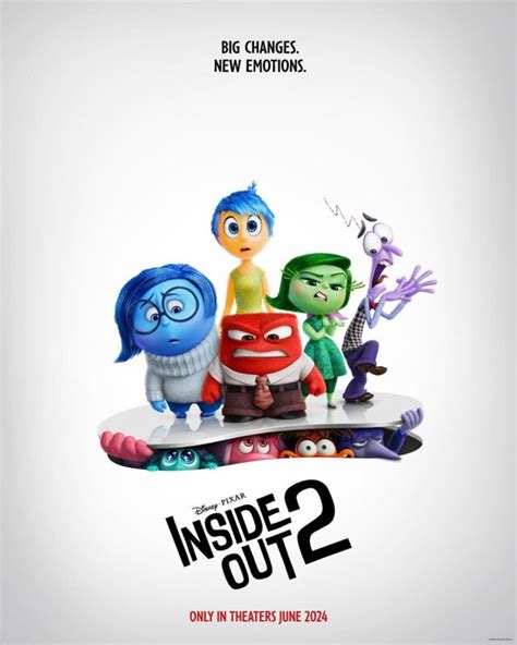 Inside Out 2 Teaser Trailer Poster Released By Pixar