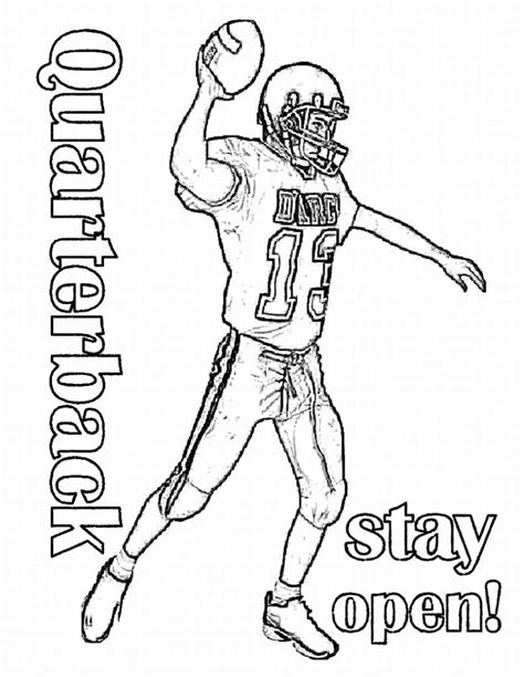 Football Coloring Pages For Preschoolers Activity Shelter