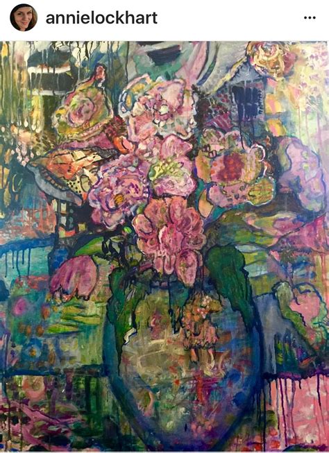 Available Work Annie Lockhart Soulful Paintings Blommor
