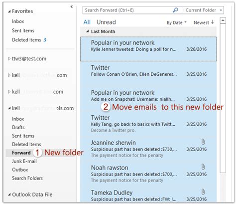 How To Forward Multiple Emails Individually At Once In Outlook