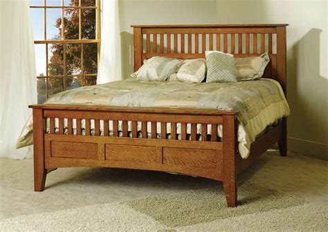 This bed has the perfect mix of comfort and solid wood beauty, and the mission style can work in a wide variety of home designs. Mission Antique Bed TR1001 for $1,150.00 in Bedroom ...