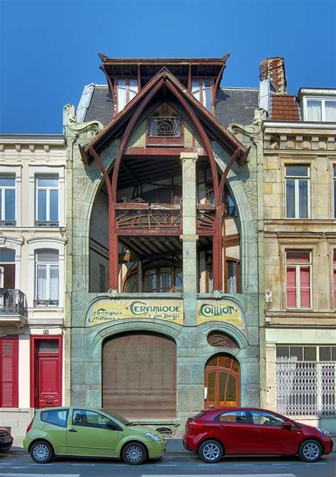 Maison Coilliot Lille Hector Guimard 1900 Art Nouveau