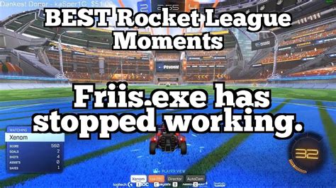 Best Rocket League Moments Friisexe Has Stopped Working Youtube
