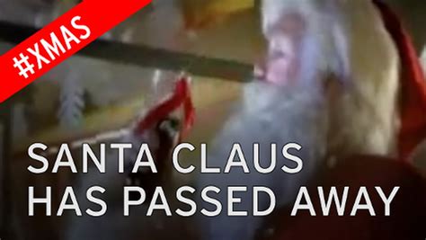Santa Claus Dead Iconic Father Christmas From Coca Cola Adverts Has
