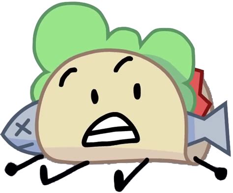 Image Taco In Bfb 12 Png Battle For Dream Island Wiki Fandom Powered By Wikia