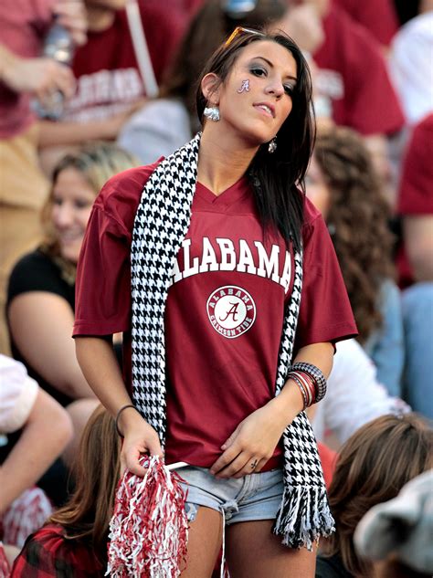 Alabama Fan Alabama Fans Houndstooth Fashion Espn