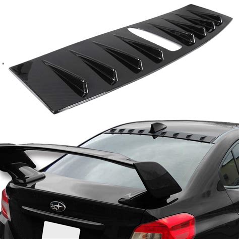 Buy Findauto Carbon Shark Fin Style Top Roof Spoiler Wing Body Kits Fit