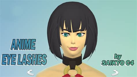 Mod The Sims Anime Eye Lashes