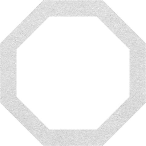 Cardboard octagon outline icon - Free cardboard octagon outline icons - Cardboard icon set