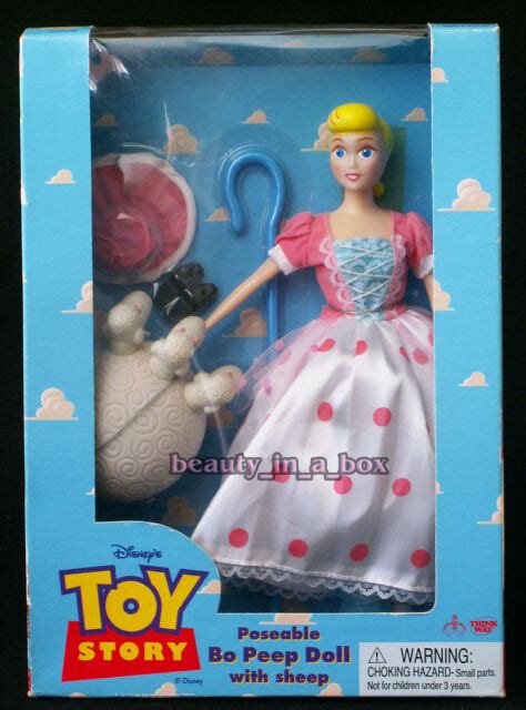 Thinkway Toys Disney Toy Story Poseable Bo Peep Doll With Sheep 62892