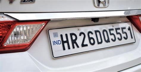 Different Types Of Number Plates In India Their Meaning Usages And