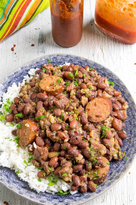 Cajun Red Beans And Rice With Andouille Recipe Chili Pepper Madness