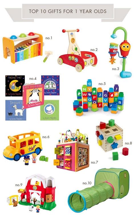 Maybe you would like to learn more about one of these? Top Ten Gifts for One Year Olds | Hellobee | Toys ...