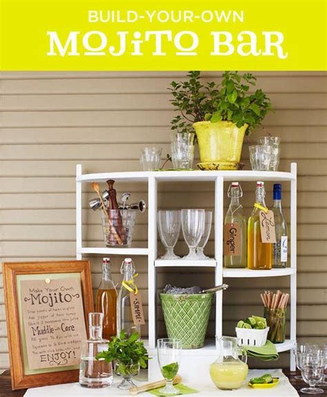 9 Ways To Set Up A Diy Drink Bar And Blow Your Friends Minds Drink Stand Drink Bar Citrus
