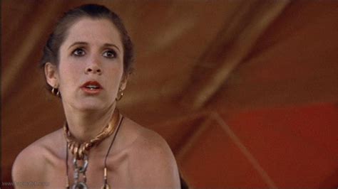 Images Of Carrie Fisher As Princess Leia In Metal Bikini In Star Wars