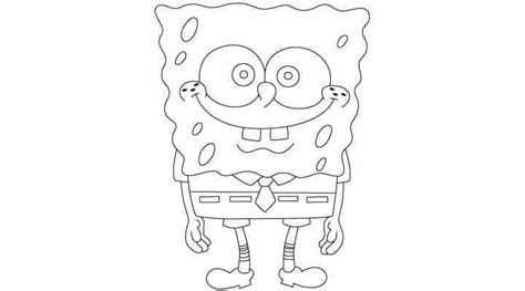 Learn How To Draw Spongebob Squarepants Using This Easy