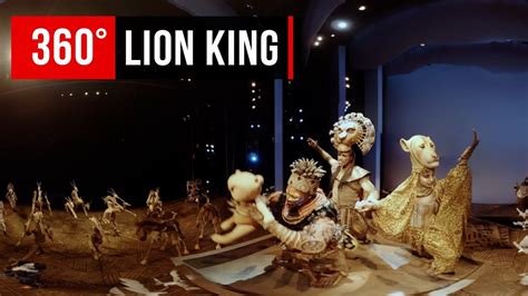 Lion King Circle Of Life On Broadway In 360 Youtube