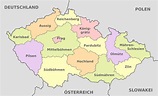 Tschechien Karte Bundesländer : Auswandern nach Tschechien aktuell ...