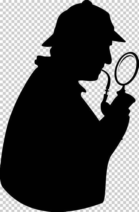 Sherlock Holmes Silhouette Png Clip Art Library